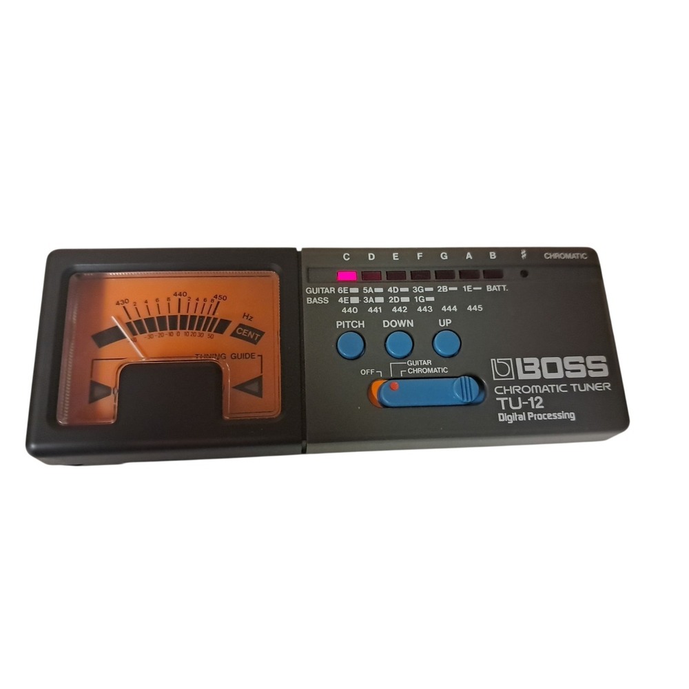 Boss Chromatic Tuner TU-12 Digital Processing Multi Instrument Tuner - Picture 9 of 11